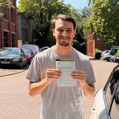 James at Iselworth test centre passed his driving test with Drivetime Driving school